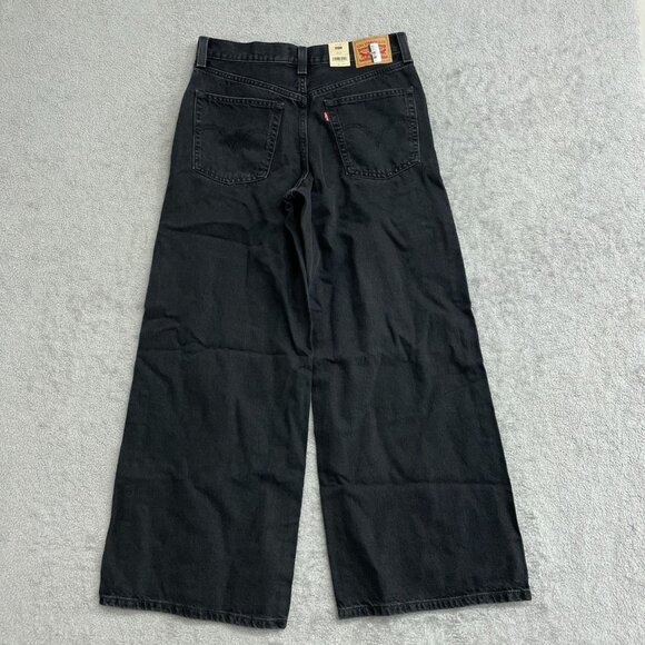 NEW Levi’s ’94 Baggy Wide Leg Jeans Women’s 29 Vintage Insprired Black G1709 - Picture 6 of 12